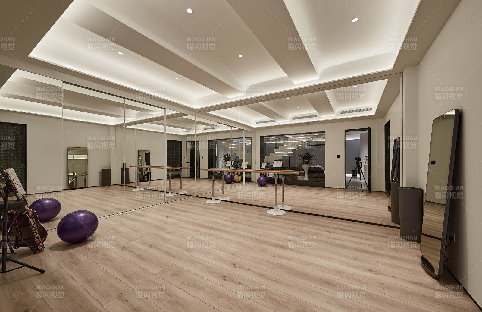 现代舞蹈练习室图片