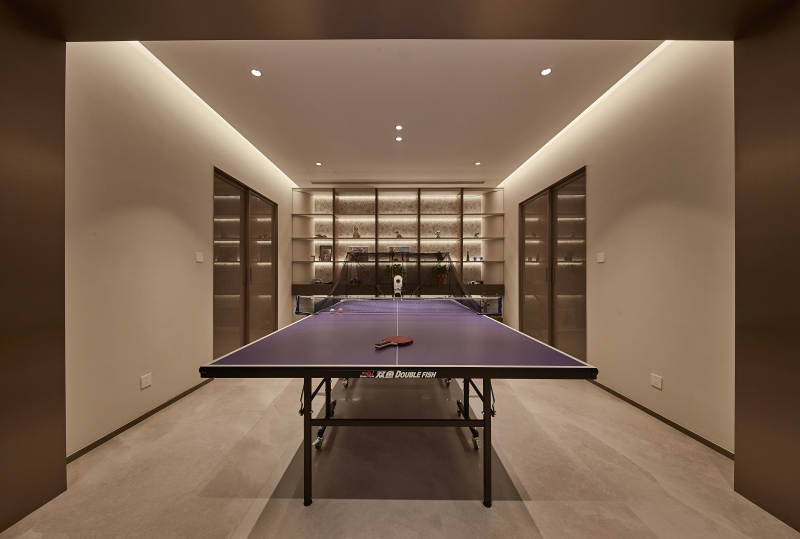 现代简约乒乓球室图片