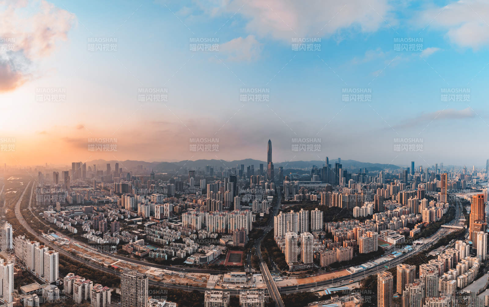 深圳城市天际线图片