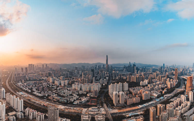深圳城市天际线图片