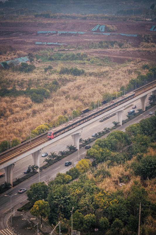 重庆轨道交通6号线图片