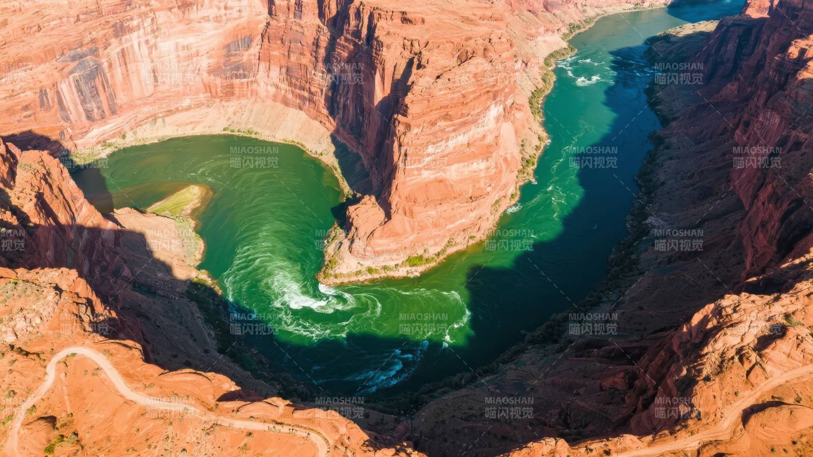 科罗拉多河大拐弯图片