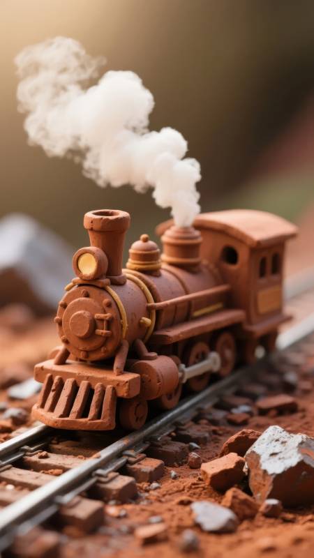 蒸汽小火车图片