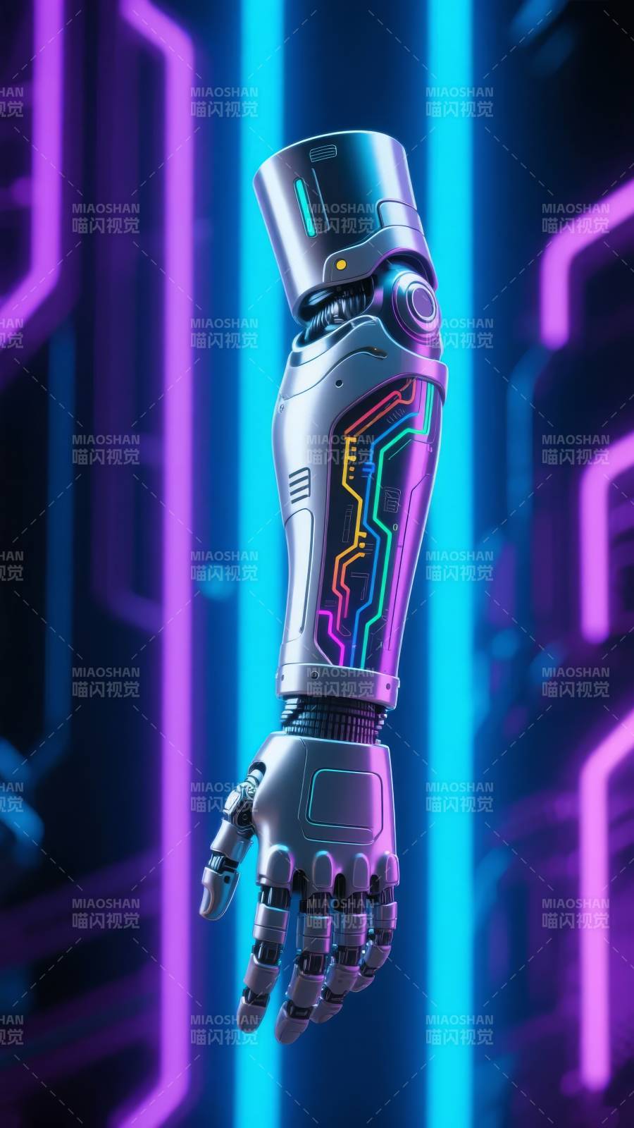 未来机械臂图片