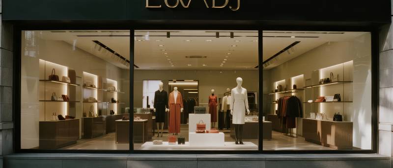 LOEWE精品店橱窗图片