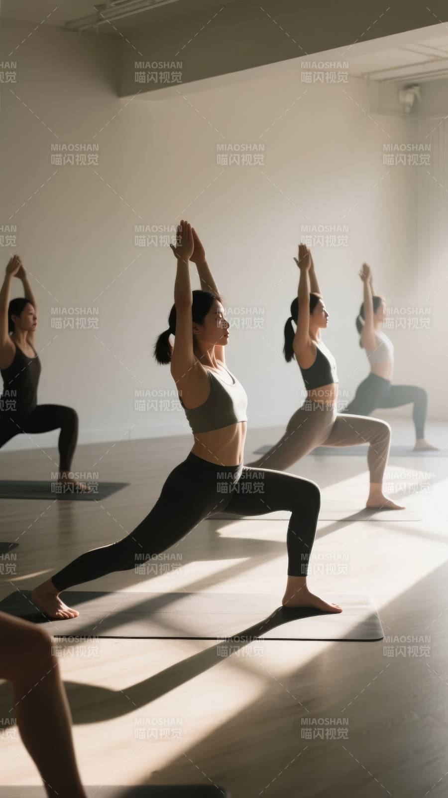 瑜伽静心时刻图片