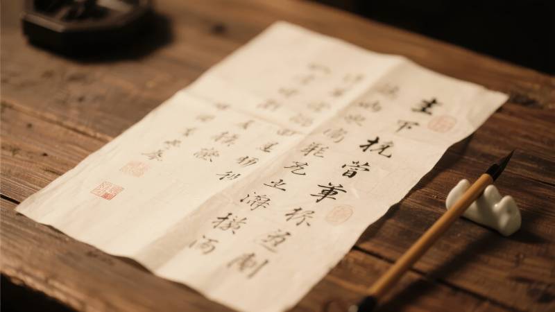 书法静谧时光图片