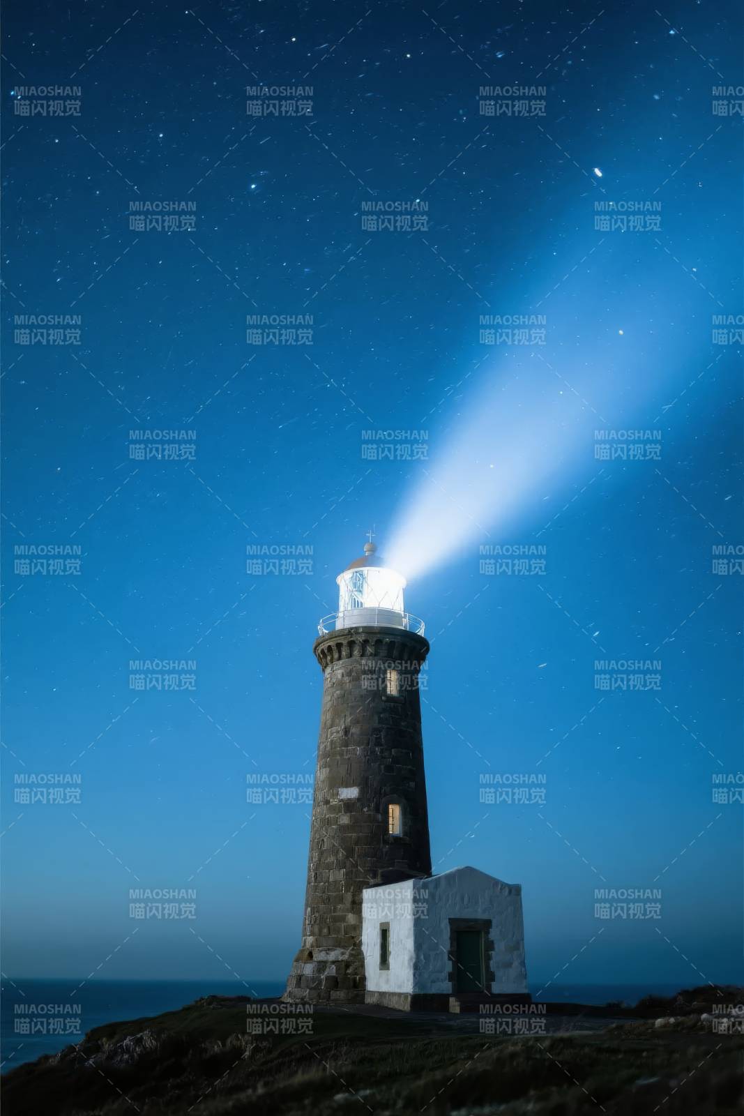 灯塔夜光图片