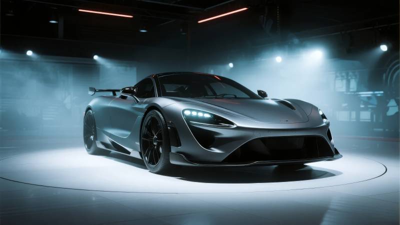 未来超跑亮相图片