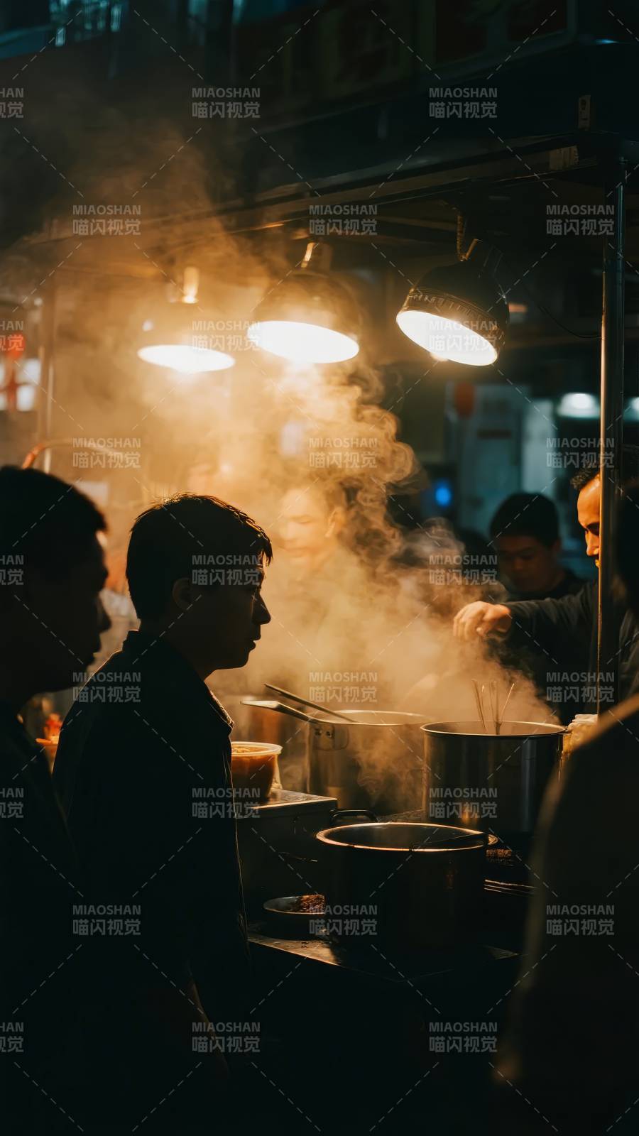 夜市烟火气图片