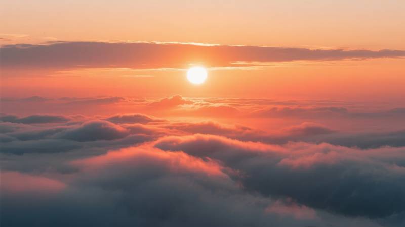 云海日出图片