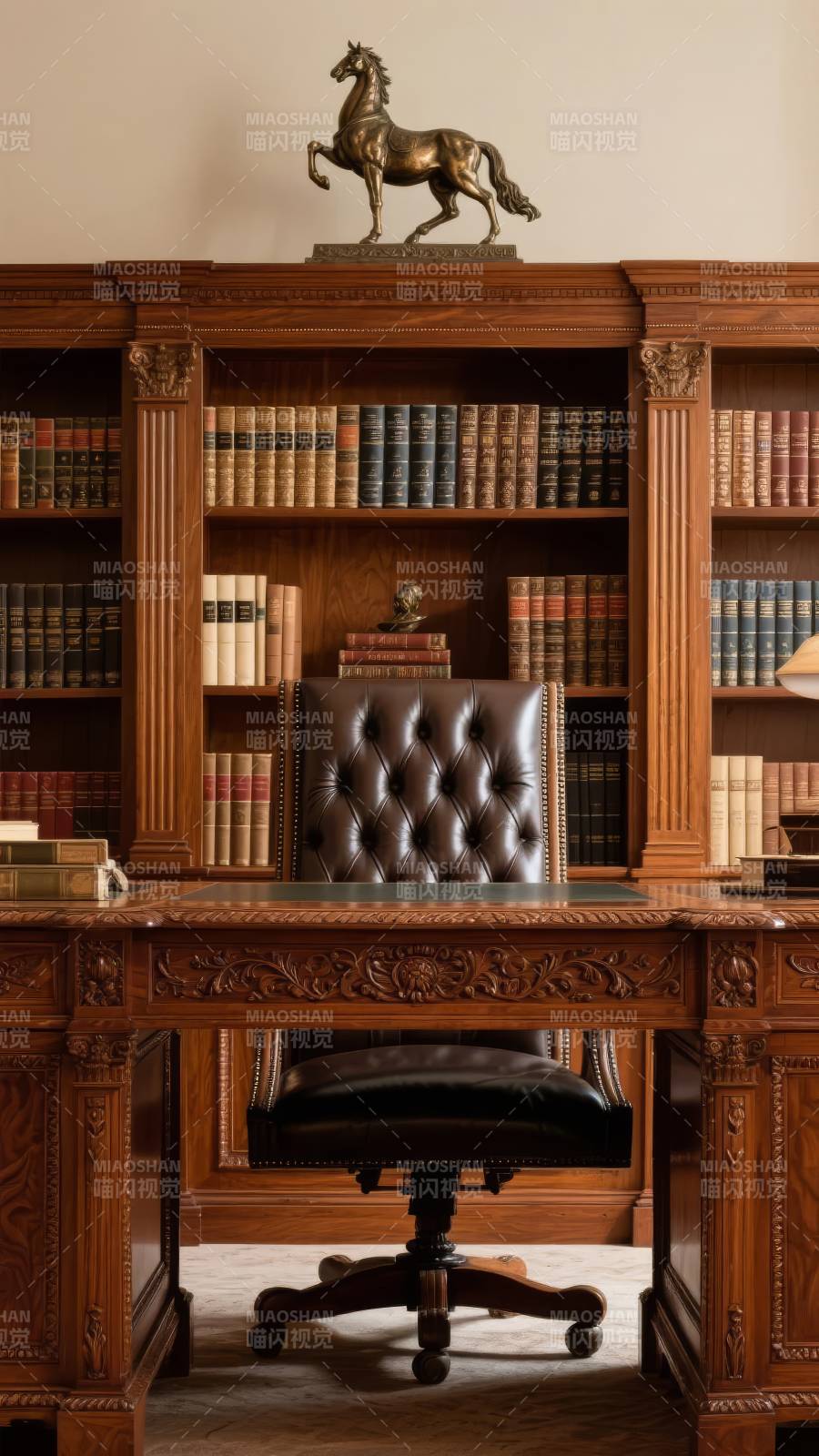 古典书房雅致一角图片