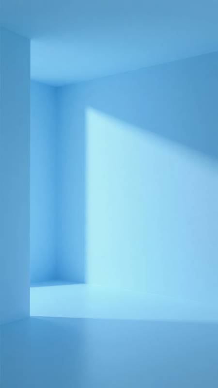 蓝调光影空间图片
