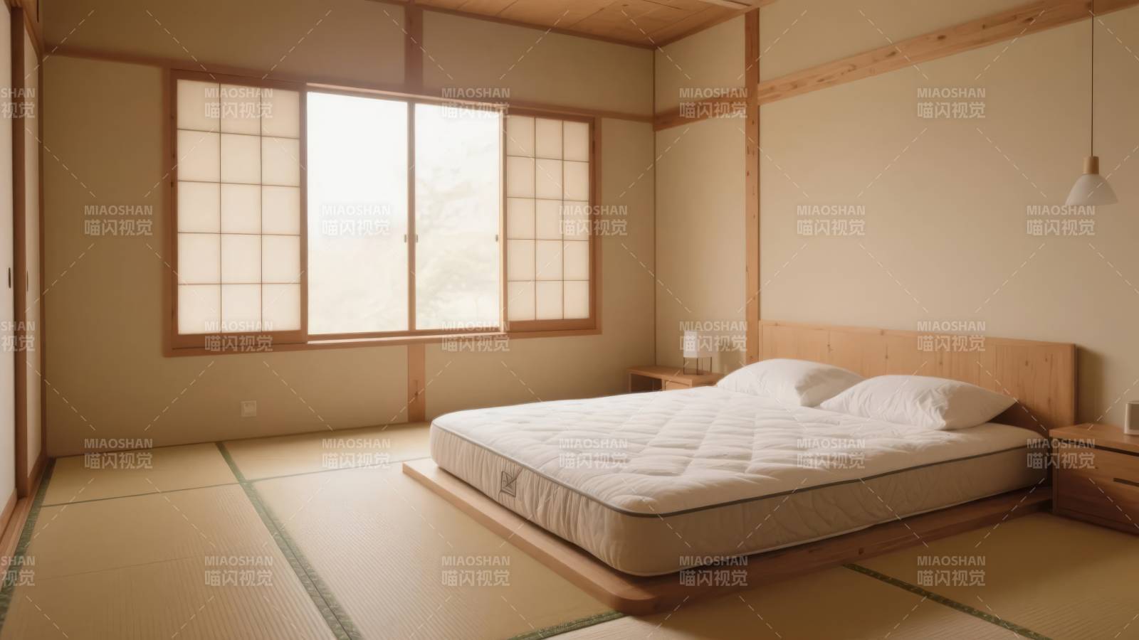 日式榻榻米卧室图片