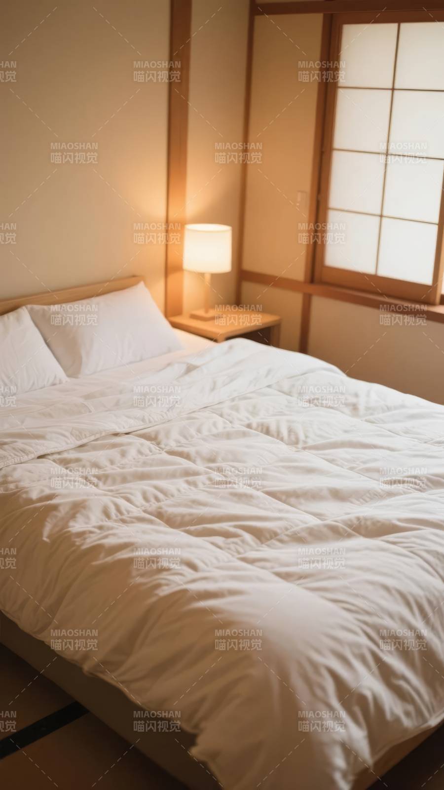温馨日式卧室图片