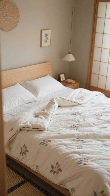 温馨日式卧室图片