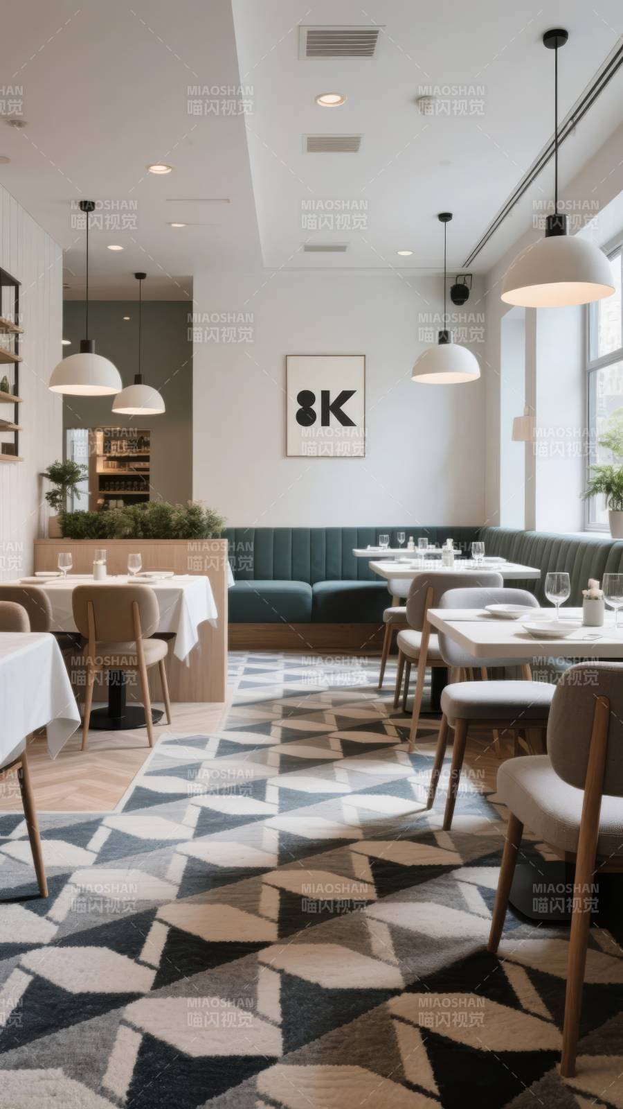 现代简约餐厅设计图片