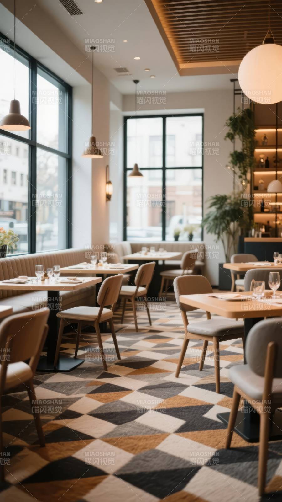 现代餐厅内部设计图片