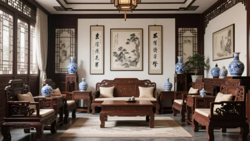 中式古典客厅雅致图片