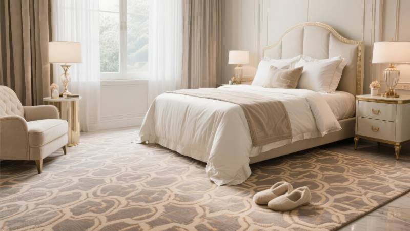 温馨卧室静谧雅致图片