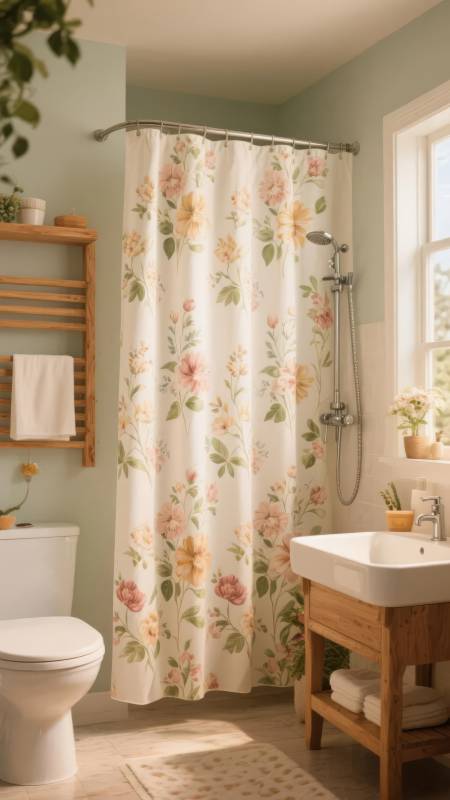 花漾浴室 温馨如春图片