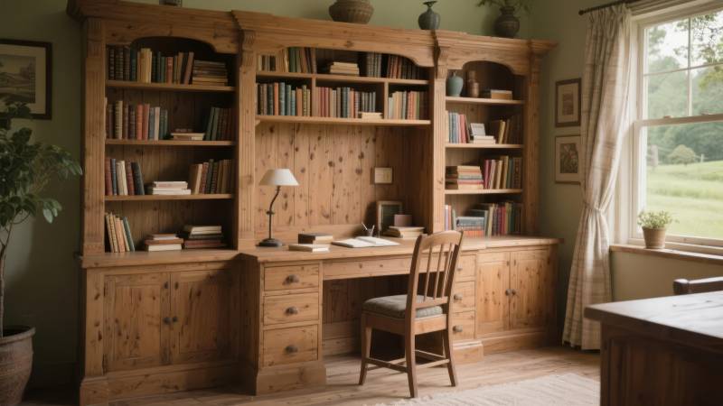 书房静谧书香满图片