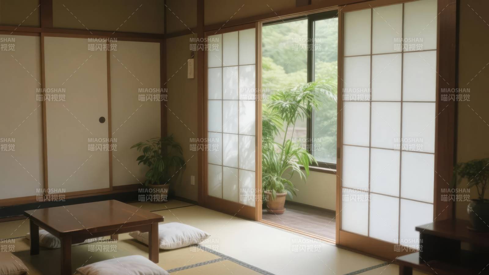 日式榻榻米房间图片