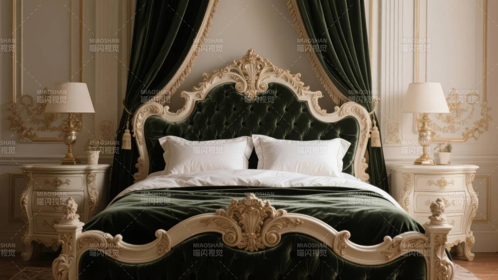 奢华古典卧室图片