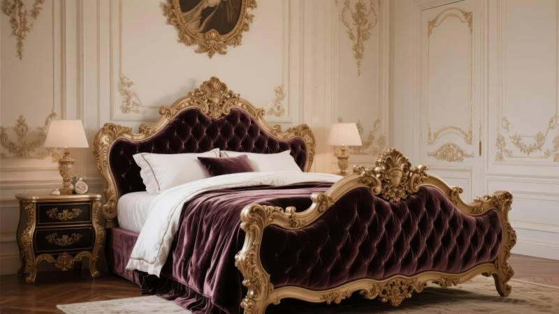 奢华古典卧室图片