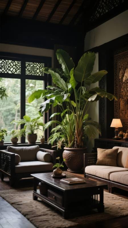 古韵雅居 绿意盎然图片