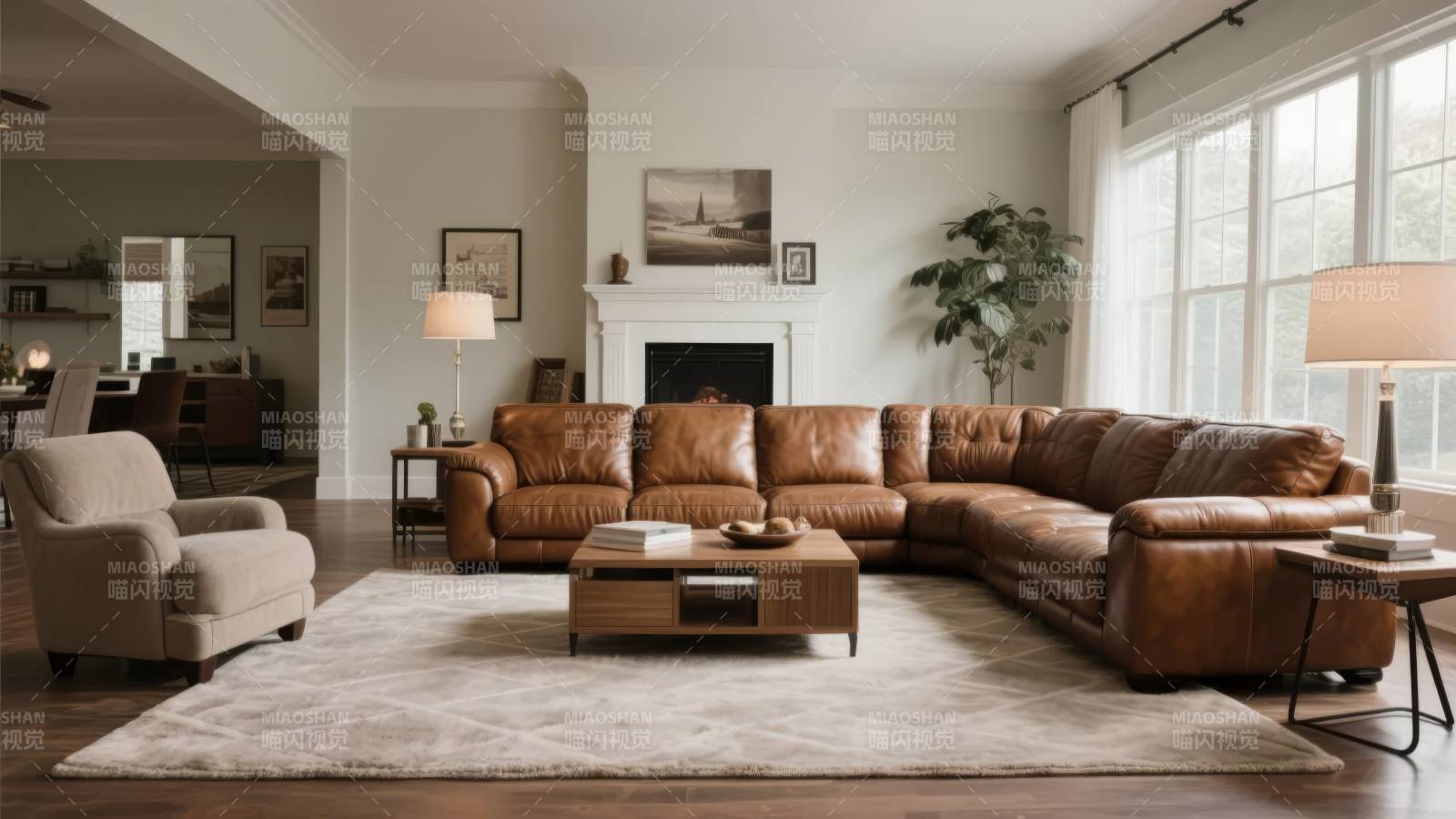 温馨客厅布置图片