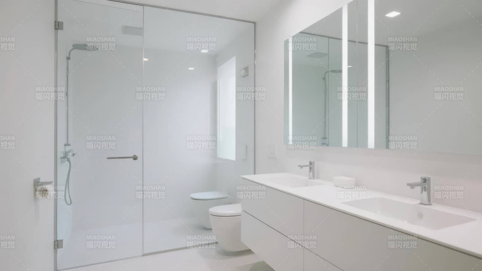 现代简约浴室设计图片