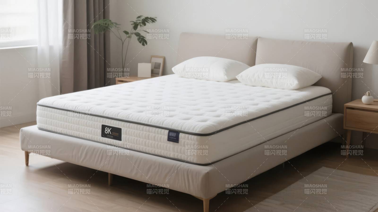 舒适床垫 简约卧室图片