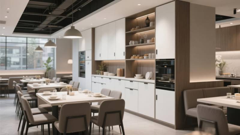 现代简约厨房餐厅图片