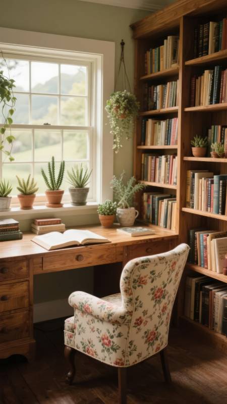 书香满屋 静谧阅读图片