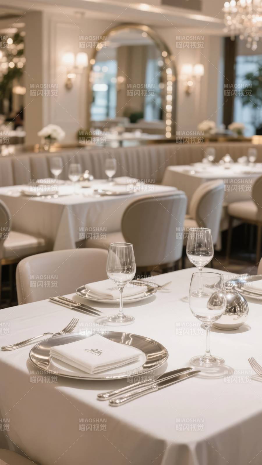 优雅餐厅布置图片