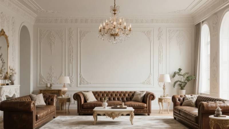 欧式典雅客厅图片