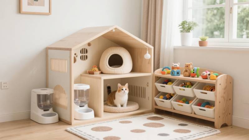 猫咪温馨小屋图片