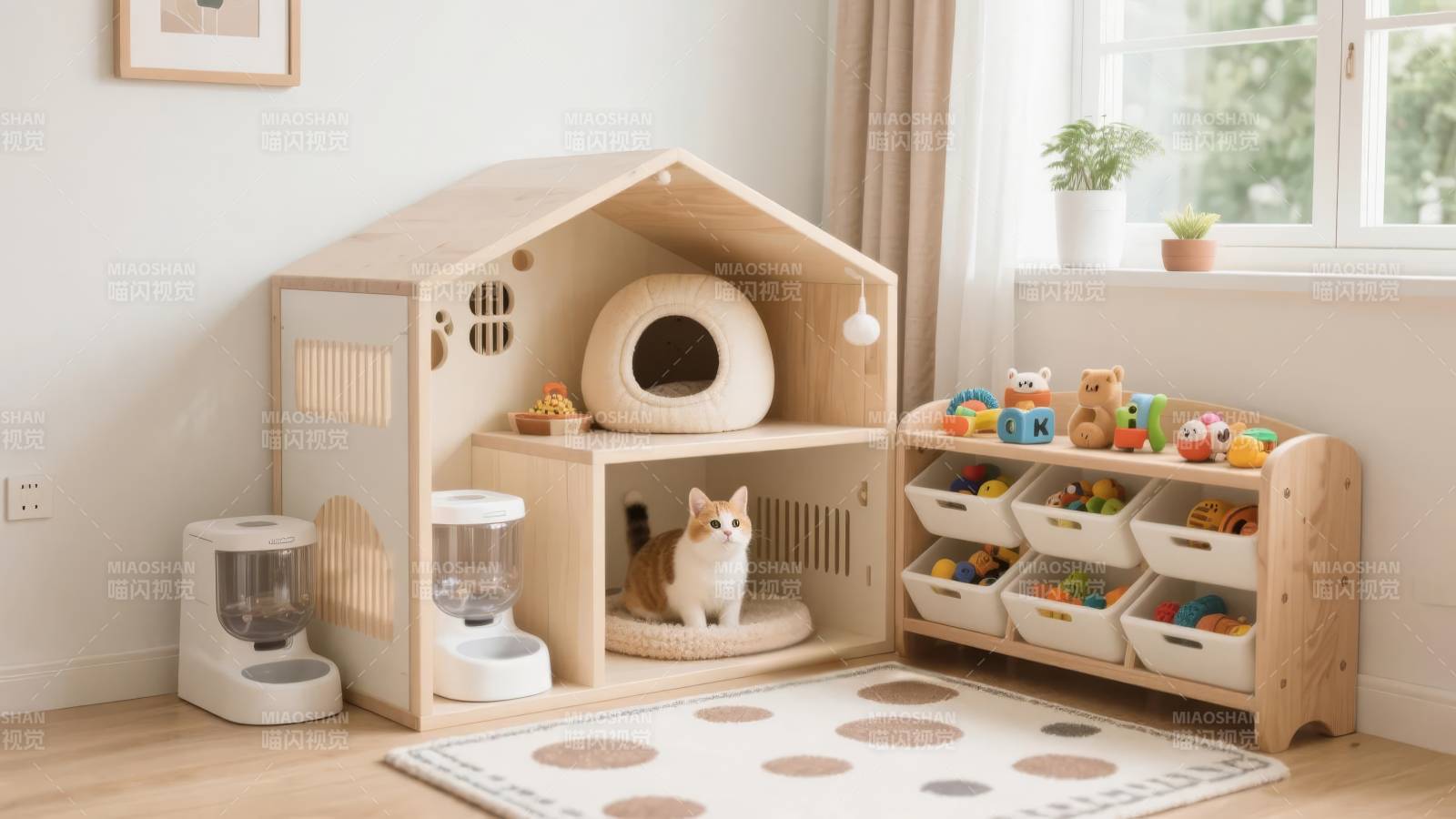 猫咪温馨小屋图片