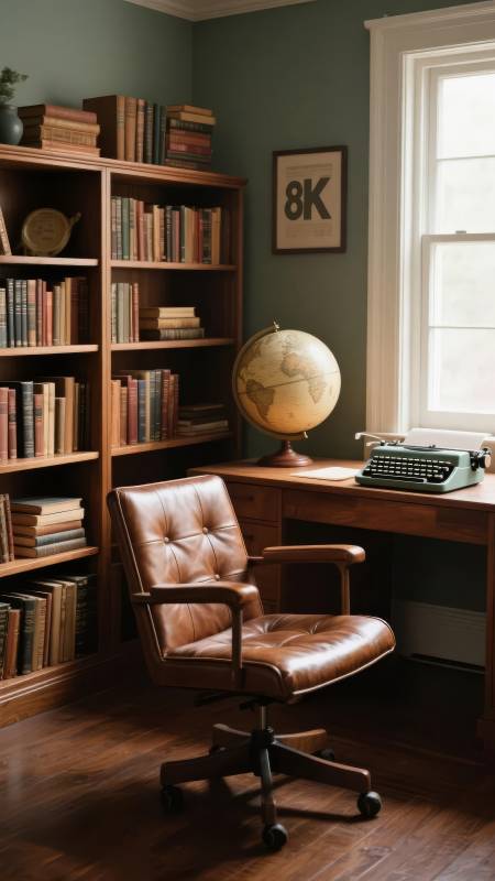 书房静谧时光图片