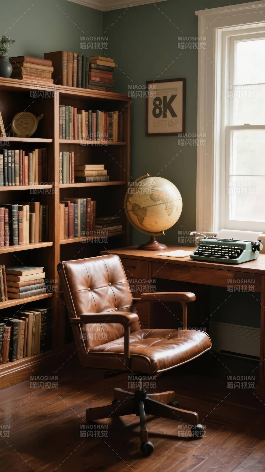 书房静谧时光图片