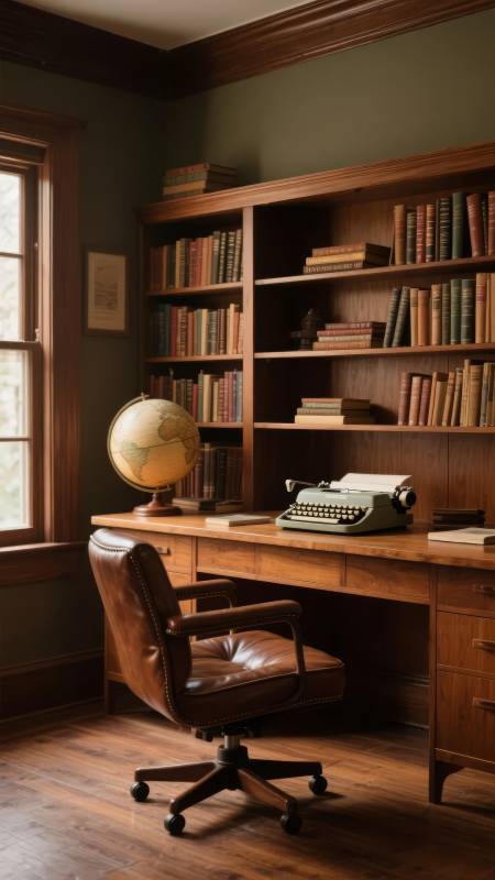 书房静谧时光图片