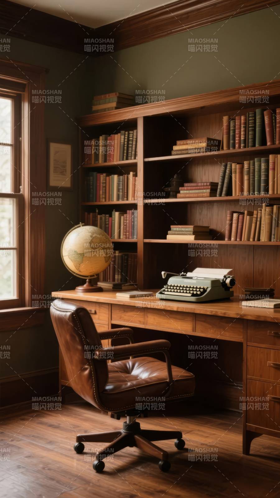 书房静谧时光图片