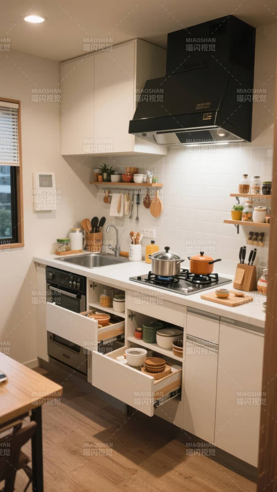 现代简约厨房设计图片