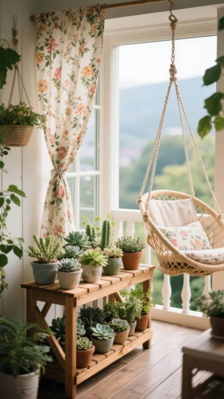 阳台花境 悠然自得图片