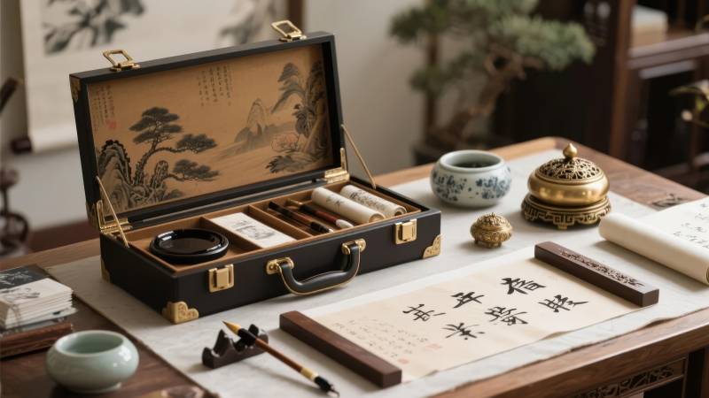 文房四宝雅集图片