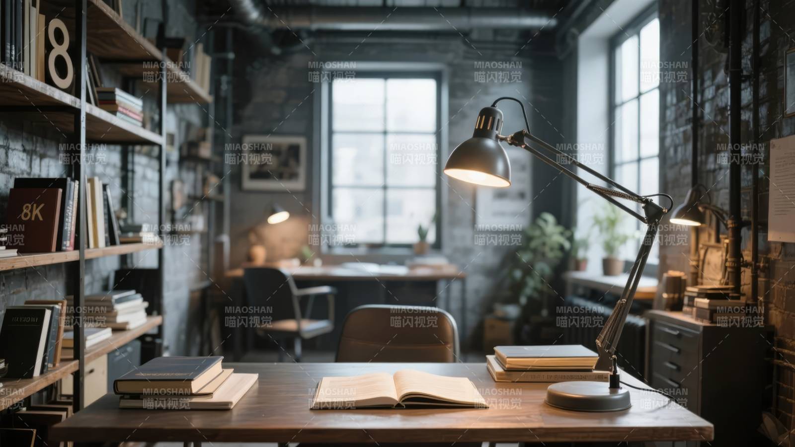 书房静读时光图片