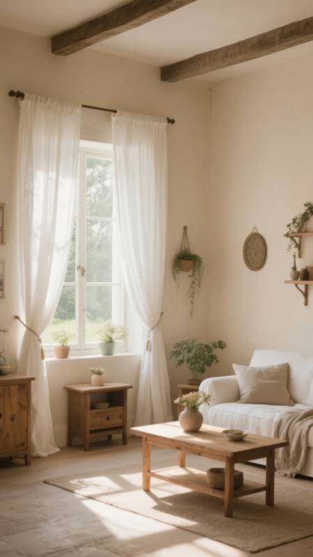 温馨自然客厅图片