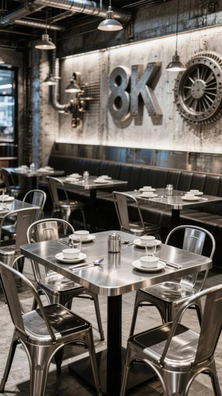 K工业风餐厅图片