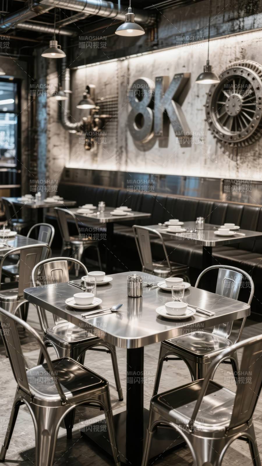 K工业风餐厅图片